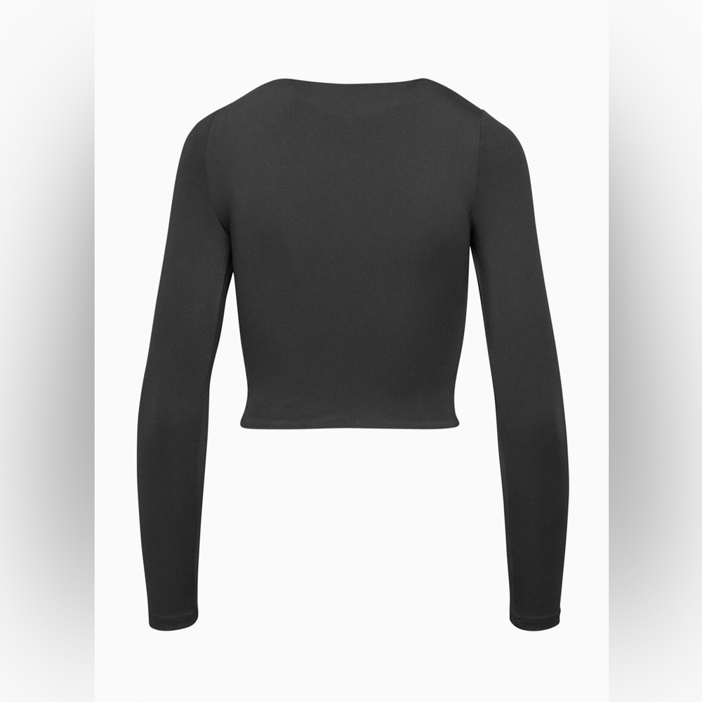 NWT Babaton Black Contour Squareneck Long Sleeve - Picture 5 of 10